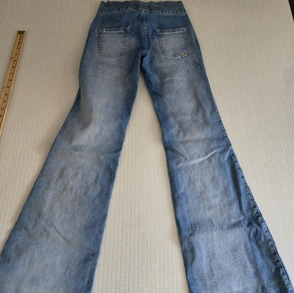 Vintage Sweet November 40 Embroidered Wide Leg Jeans - Picture 9 of 14